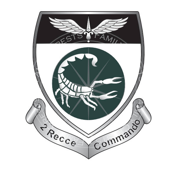 Buy 2 Recce Commando online • Family Crests • South Africa