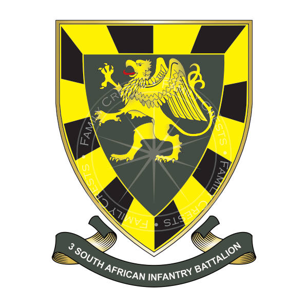 Buy 3 SA Infantry Battalion online • Family Crests • South Africa